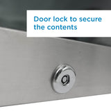 Danby 4.5 cu. ft. Free-Standing Beverage Center in Stainless Steel - (DBC045L1SS)