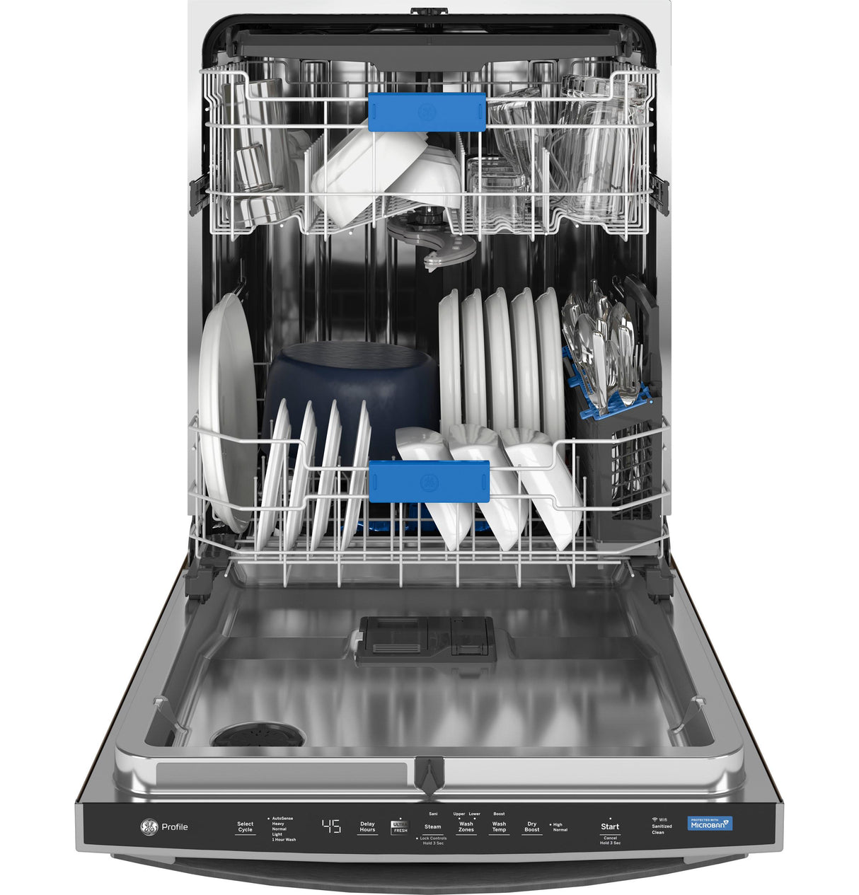 GE Profile(TM) ENERGY STAR(R) UltraFresh System Dishwasher with Stainless Steel Interior - (PDT755SYRFS)