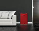 Danby 4.4 cu. ft. Retro Compact Fridge in Metallic Red - (DAR044A6LDB)