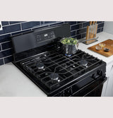 GE JGBS61DPWW - 30 in. 4.8 cu. ft. Gas Range with 4 Sealed Burners - White