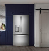 GE GFE28GYNFS - 36 in. 27.7 cu. ft. French Door Refrigerator with Ice & Water Dispenser - Fingerprint Resistant Stainless