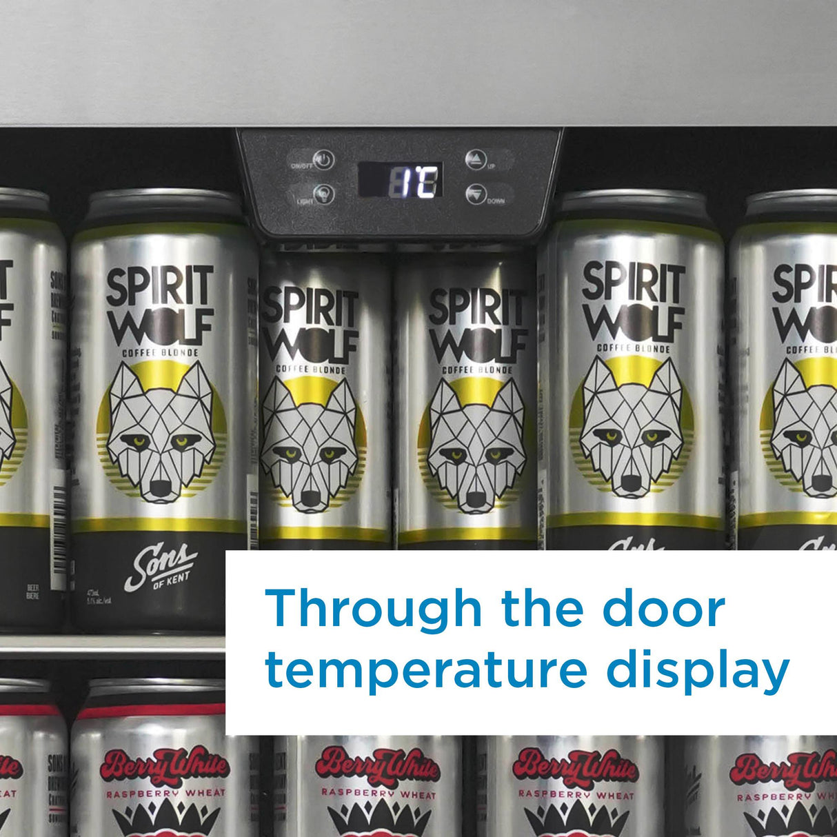 Danby 4.5 cu. ft. Free-Standing Beverage Center in Stainless Steel - (DBC045L1SS)