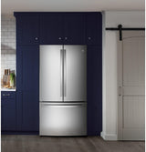 GE GNE29GYNFS - 36 in. 28.7 cu. ft. French Door Refrigerator with Ice Maker - Fingerprint Resistant Stainless