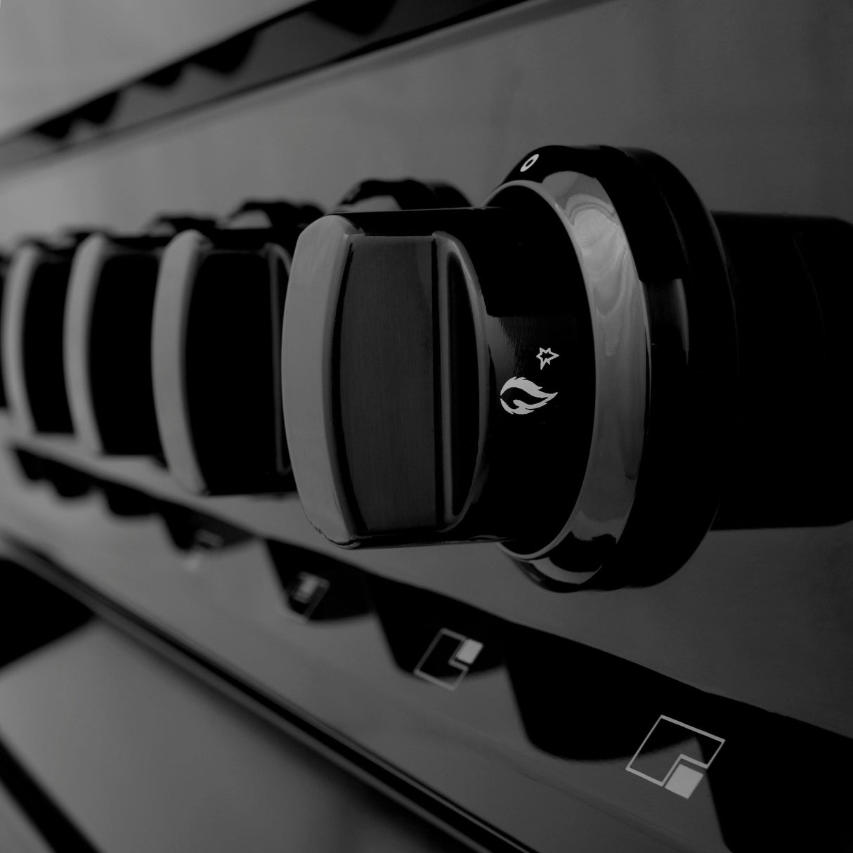 ZLINE 48 in. Black Stainless 6.0 cu. ft. 7 Gas Burner/Electric Oven Range (RAB-BR-48) - (RABBR48)