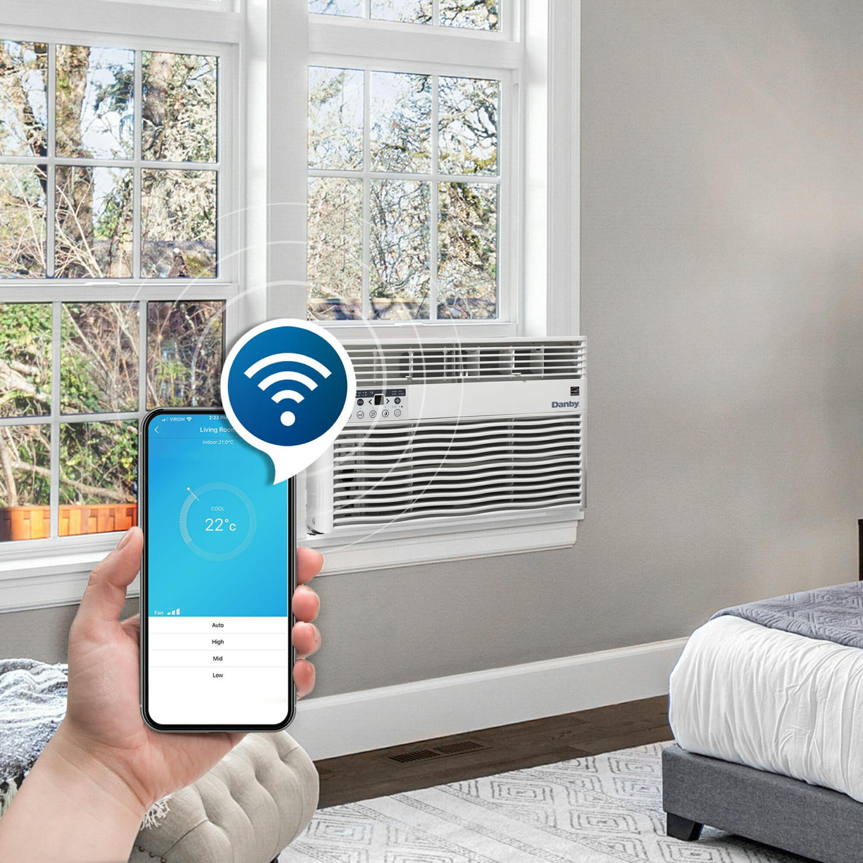 Danby 12,000 BTU Window AC in White - (DAC120EB8WDB)