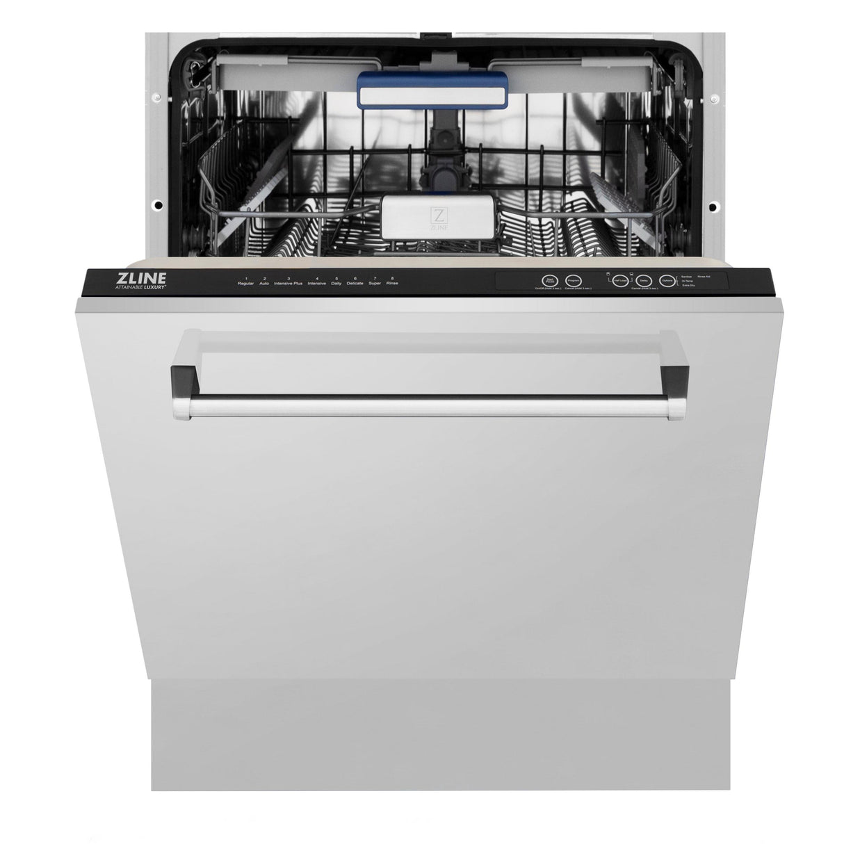 ZLINE 24" Tallac Series 3rd Rack Dishwasher with Traditional Handle, 51dBa (DWV-24) [Color: 304 Stainless] - (DWV30424)