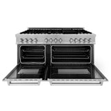ZLINE RAS-WM-60 Dual Fuel Range in DuraSnow Stainless Steel - image 3