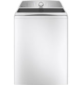 GE Profile(TM) ENERGY STAR(R) 4.9 cu. ft. Capacity Washer with Smarter Wash Technology and FlexDispense(TM) - (PTW605BSRWS)