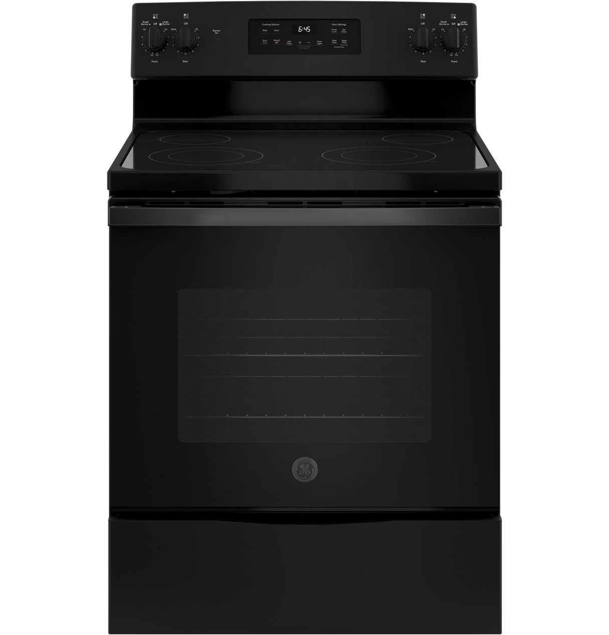 GE(R) 30" Free-Standing Electric Range - (JB645DKBB)