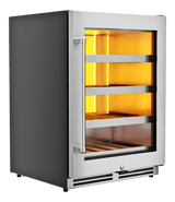 Thor Kitchen 24-inch Single Zone Wine Cooler, 45 Wine Bottle Capacity - Model Twc24ul - (TWC24UL)