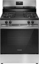 Frigidaire 30" Gas Range - (FCRG3051BS)