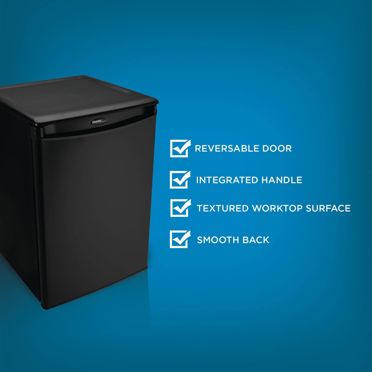 Danby 2.6 cu. ft. Compact Fridge in Black - (DAR026A1BDD)