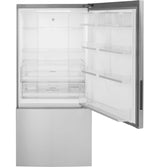 GE GBE17HYRFS - 31 in. 17.7 Cu. Ft. Counter-Depth Bottom-Freezer Refrigerator