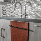 ZLINE 24 in. Top Control Dishwasher with Stainless Steel Tub and Modern Style Handle, 52dBa (DW-24) [Color: Copper] - (DWC24)