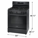 Frigidaire 30" Gas Range with Quick Boil - (FCRG3062AB)
