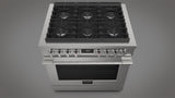 36" DUAL FUEL RANGE - (F4PDF366S1)