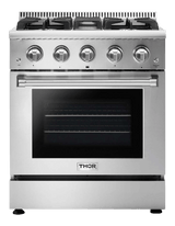 Thor Kitchen 30-inch Professional Liquid Propane Range - Hrg3080ulp - (HRG3080ULP)