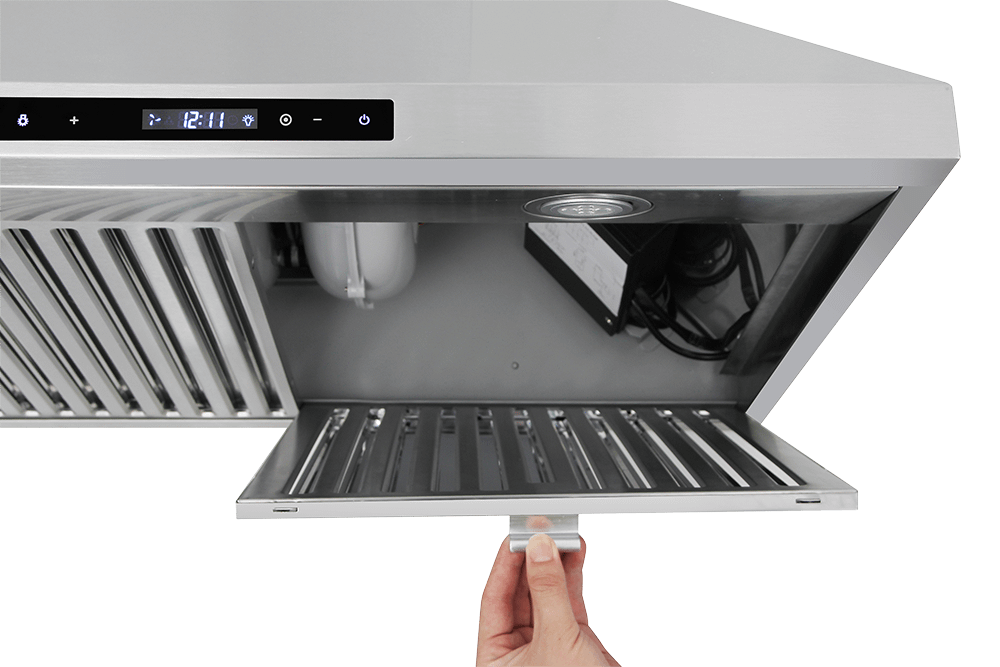 30 Inch Wall Mount Range Hood In Stainless Steel - Model Hrh3007 - (HRH3007)