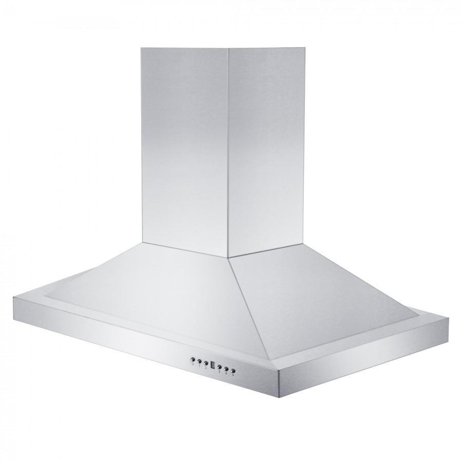 ZLINE Convertible Vent Island Mount Range Hood in Stainless Steel (GL2i) - (GL2I42)