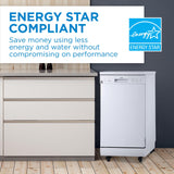 Danby 18" Wide Portable Dishwasher in White - (DDW1805EWP)