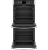 GE JKD3000SNSS - 27 in. 8.6 cu. ft. Smart Top Control Electric Double Wall Oven - Stainless Steel