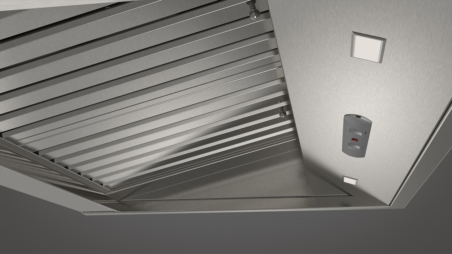 36" PRO WALL-MOUNT HOOD (1 FAN - SLIDER) - (F6PH36S1)