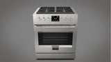 30" DUAL FUEL PRO RANGE - (F6PDF304S1)