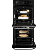 GE JRP28SKSS - 24 in. 5.4 cu. ft. Top Control Electric Double Wall Oven - Stainless Steel