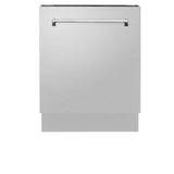 ZLINE 24" Tallac Series 3rd Rack Dishwasher with Traditional Handle, 51dBa (DWV-24) [Color: 304 Stainless] - (DWV30424)