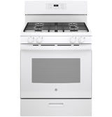 GE JGBS61DPWW - 30 in. 4.8 cu. ft. Gas Range with 4 Sealed Burners - White