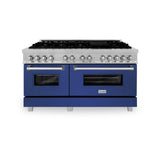 ZLINE RASBM60 Dual Fuel Range in DuraSnow Stainless Steel - image 1