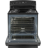 GE JBS360DMBB - 30 in. 5 cu. ft. Electric Range with Coil Burners - Black