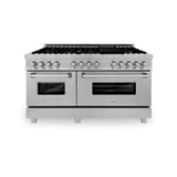 ZLINE RAS-SN-60 Dual Fuel Range in DuraSnow Stainless Steel - image 1