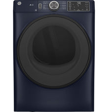GE(R) ENERGY STAR(R) 7.8 cu. ft. Capacity Smart Front Load Gas Dryer with Sanitize Cycle - (GFD55GSPRRS)