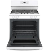 GE JGBS61DPWW - 30 in. 4.8 cu. ft. Gas Range with 4 Sealed Burners - White