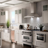 ZLINE 18 in. Compact Top Control Dishwasher with Stainless Steel Tub and Traditional Handle, 52dBa (DW-18) [Color: Unfinished Wood] - (DWUFH18)