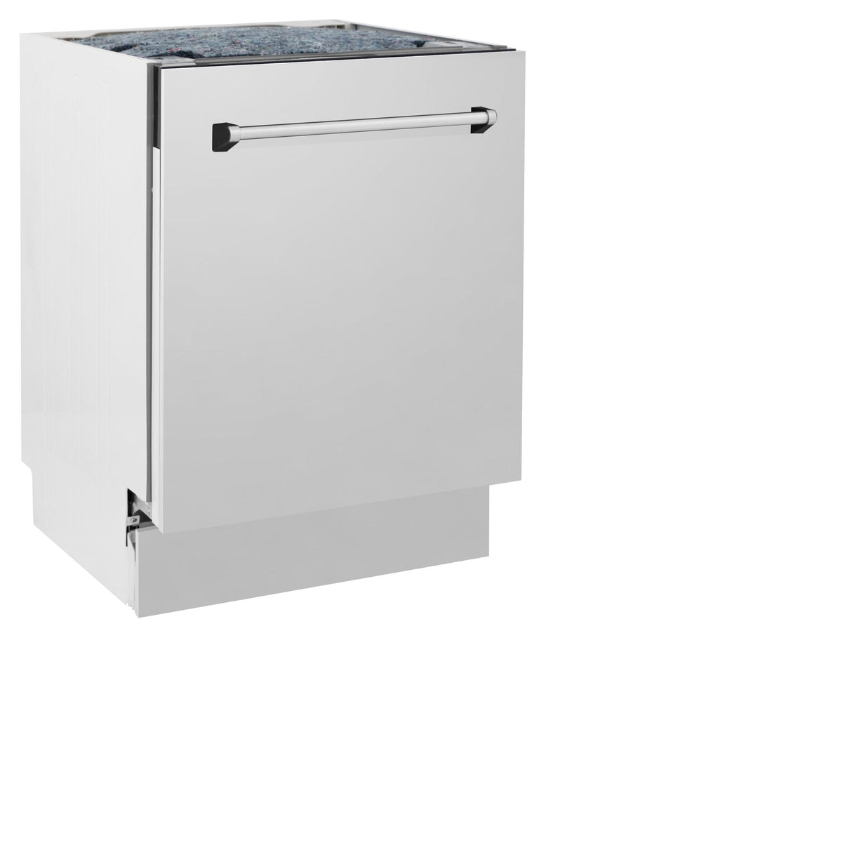 ZLINE 24" Tallac Series 3rd Rack Dishwasher with Traditional Handle, 51dBa (DWV-24) [Color: 304 Stainless] - (DWV30424)