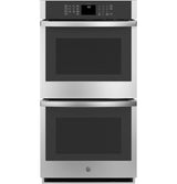 GE JKD3000SNSS - 27 in. 8.6 cu. ft. Smart Top Control Electric Double Wall Oven - Stainless Steel
