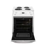 GE JM250DTWW - 27 in. 3 cu. ft. Drop-In Electric Range with Coil Burners - White