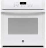 GE JKS3000DNWW - 27 in. 4.3 cu. ft. Smart Electric Single Wall Oven - White