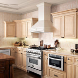 ZLINE Wooden Wall Mount Range Hood in White (321TT) - (321TT36)