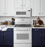 GE JGBS61DPWW - 30 in. 4.8 cu. ft. Gas Range with 4 Sealed Burners - White