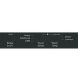 GE GDT226SGLBB - 24 in. Top Control Flush-Mount Dishwasher with 51 dBa Sound Level & Condensate Dry, Stainless Steel Interior Dishwasher with Sanitize Cycle - Black