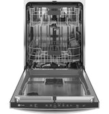 GE Profile(TM) ENERGY STAR(R) Fingerprint Resistant Top Control with Stainless Steel Interior Dishwasher with Sanitize Cycle & Dry Boost with Fan Assist - (PDT715SYNFS)