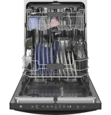 GE(R) ENERGY STAR(R) Top Control with Stainless Steel Interior Dishwasher with Sanitize Cycle & Dry Boost with Fan Assist - (GDT665SGNBB)