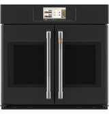 Café CTS90FP3ZD1 Professional Series 30" French-Door Single Wall Oven in Matte Black
