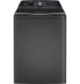 GE Profile(TM) ENERGY STAR(R) 5.4 cu. ft. Capacity Washer with Smarter Wash Technology and FlexDispense(TM) - (PTW700BPTDG)