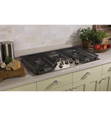 GE JGP5036SLSS - 36 in. 5-Burner Natural Gas Cooktop with Simmer Burner & Power Burner - Stainless Steel