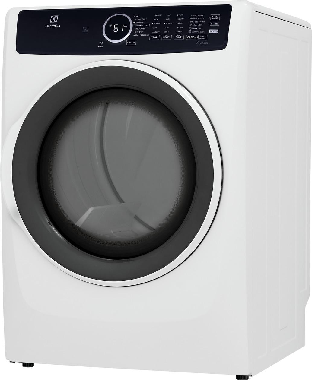 Electrolux Front Load Perfect Steam(TM) Gas Dryer with Instant Refresh - 8.0 Cu. Ft. - (ELFG7437AW)