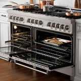 ZLINE RAS-WM-60 Dual Fuel Range in DuraSnow Stainless Steel - image 27